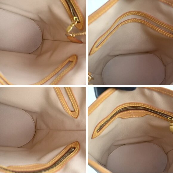 Authentic Louis Vuitton Monogram Bucket PM Leather Brown Tote bag bsj1062-110725 - Picture 10 of 16